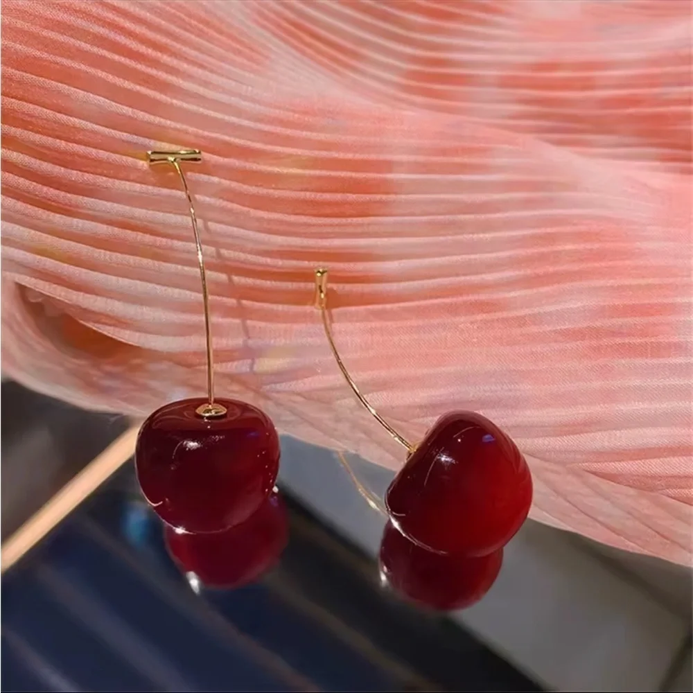 ANTHROPOLOGE 2025 trend CHEER RED anthropologie earrings NWT